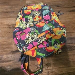 Vera Bradley backpack with matching wallet